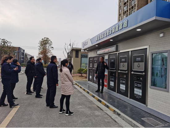 華展貓先生，智能垃圾分類收集房，垃圾分類房廠家