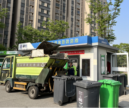 貓先生智能垃圾房，社區(qū)垃圾分類站，小區(qū)垃圾集中投放點(diǎn)生產(chǎn)廠家